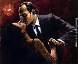 Famous Tango Paintings - Embrace of Tango